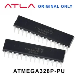 Чип ATMEGA328P-PU DIP-28 ATMEGA328 ATMEGA328-AU AVR arduino atmega328p контактный ATMEGA328P оригинальный новый