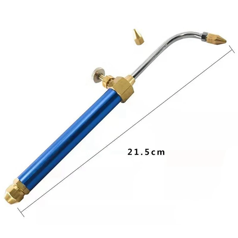 HOT! 2X Brass Welding Torch, Gold Gas Cutting Torch, Burn Pipe