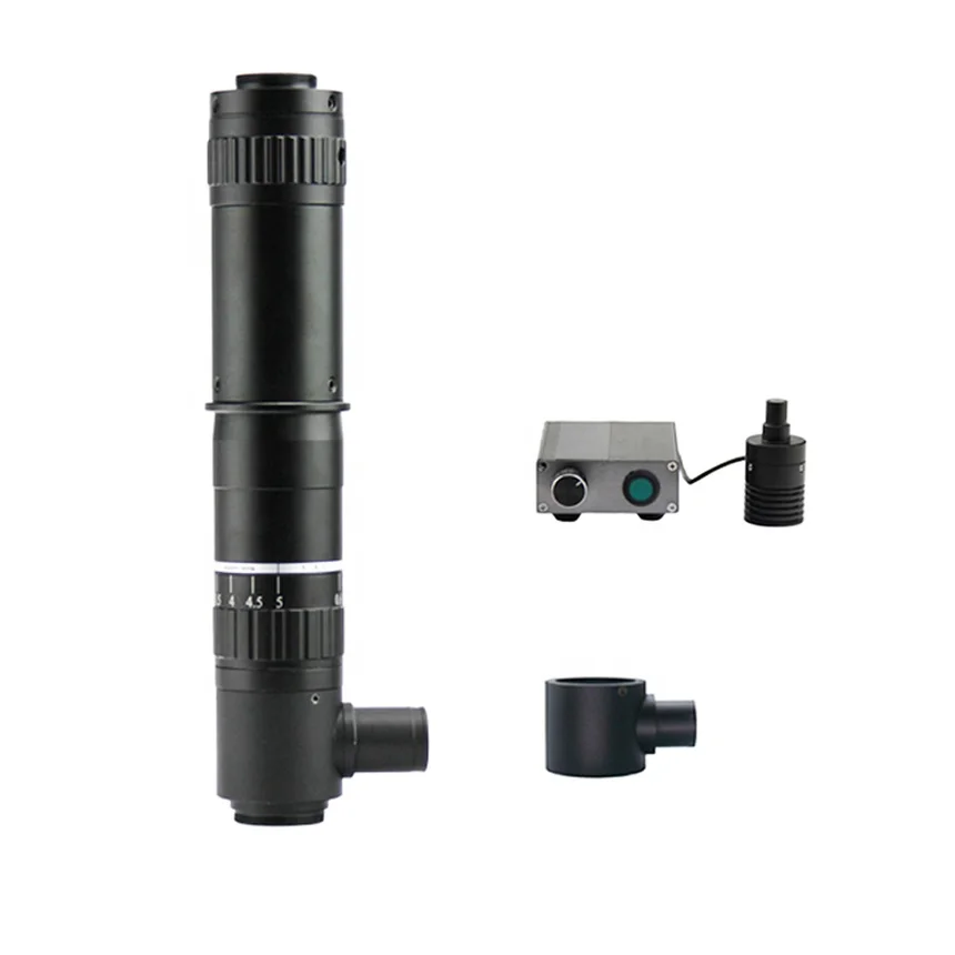 Obiektyw optyczny przemysłowy Ft-Opto FB0650 o dużym przełożeniu 0,6X do 5,0X do inspekcji PCB