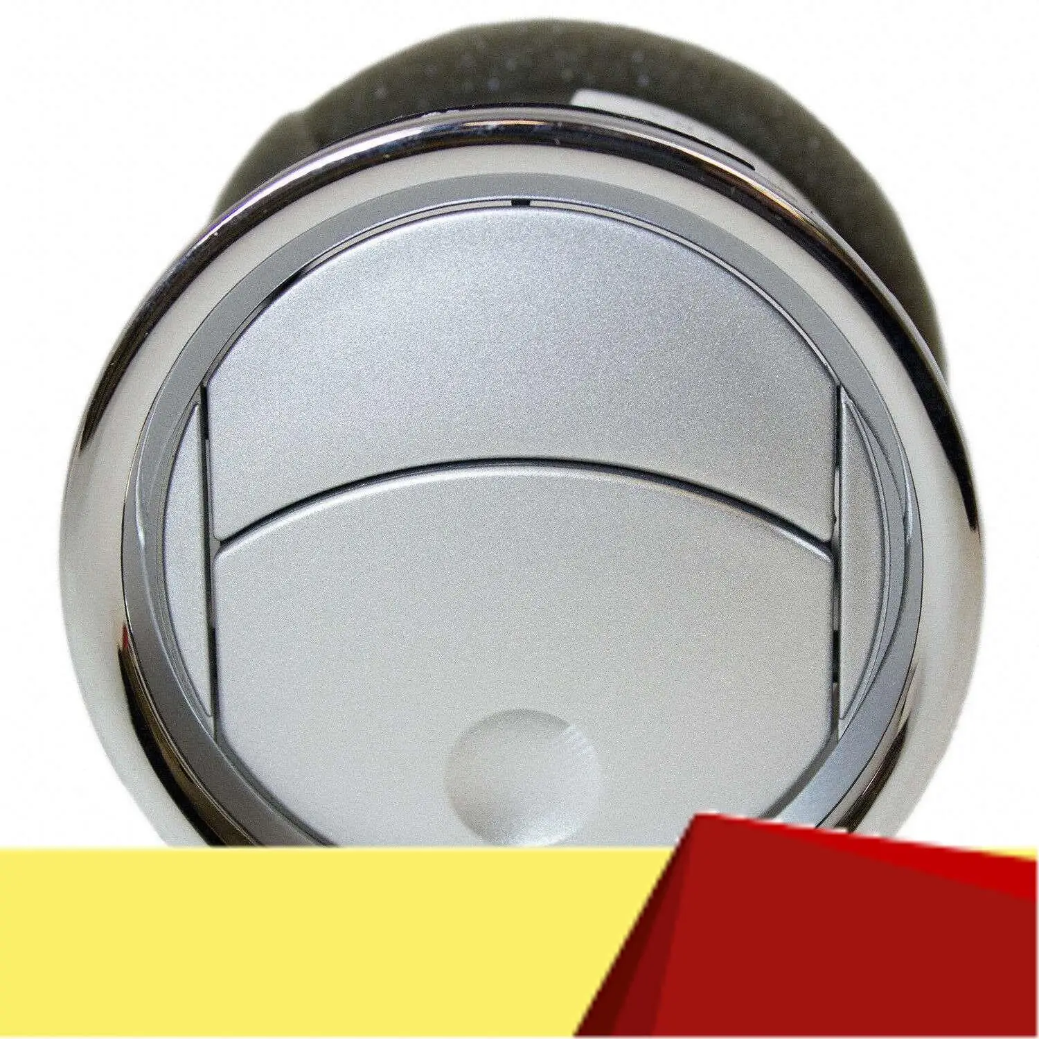 

Car Dashboard AC Heat Vent Duct Louvre Chrome For Ford F-150 2004-2008 8L3Z-19893-BA-M53K