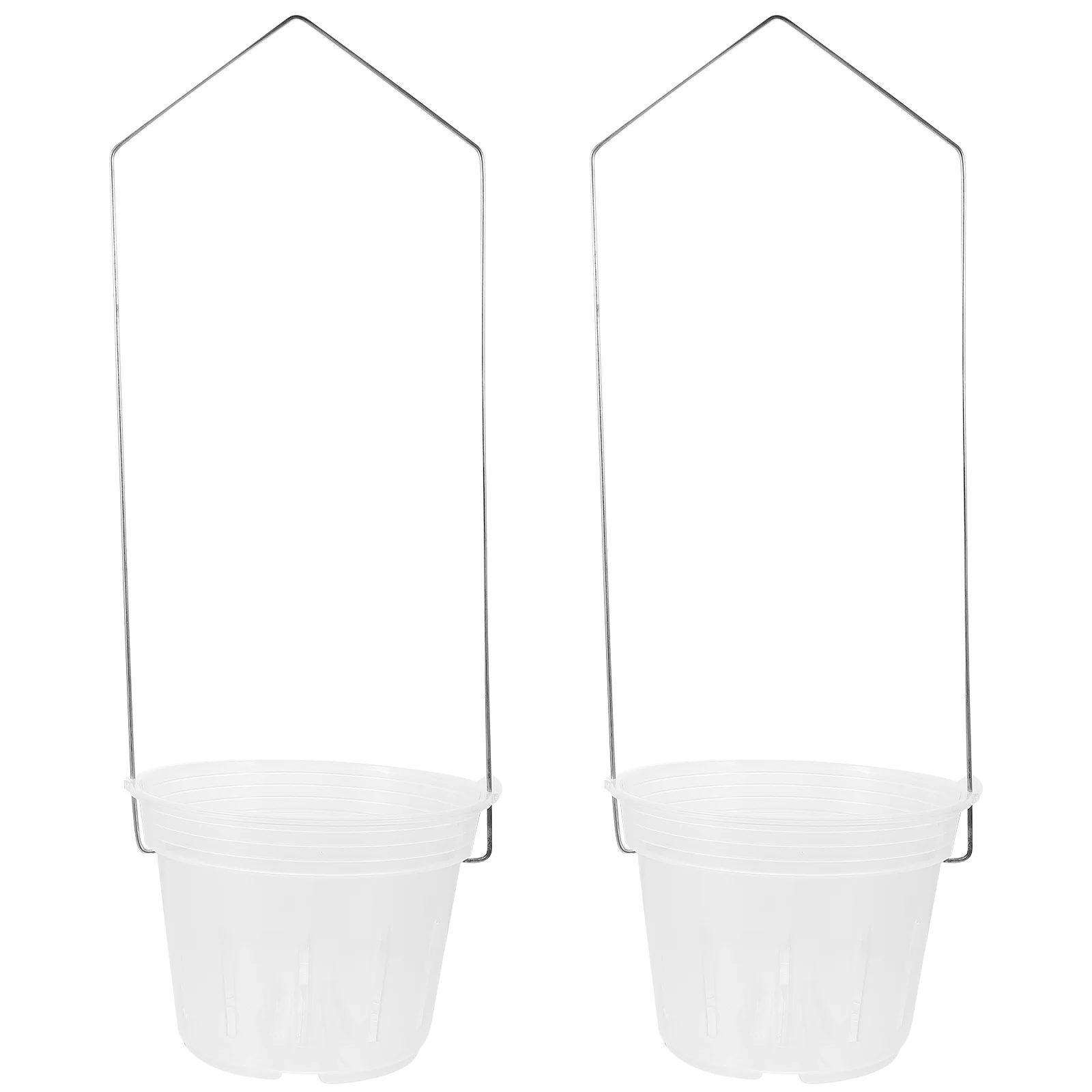 

2 комплекта подвесных цветочных горшков-бабочек и орхидей, декоративные горшки фаленопсис, маленькие подвесные контейнеры для растений в помещении и на открытом воздухе