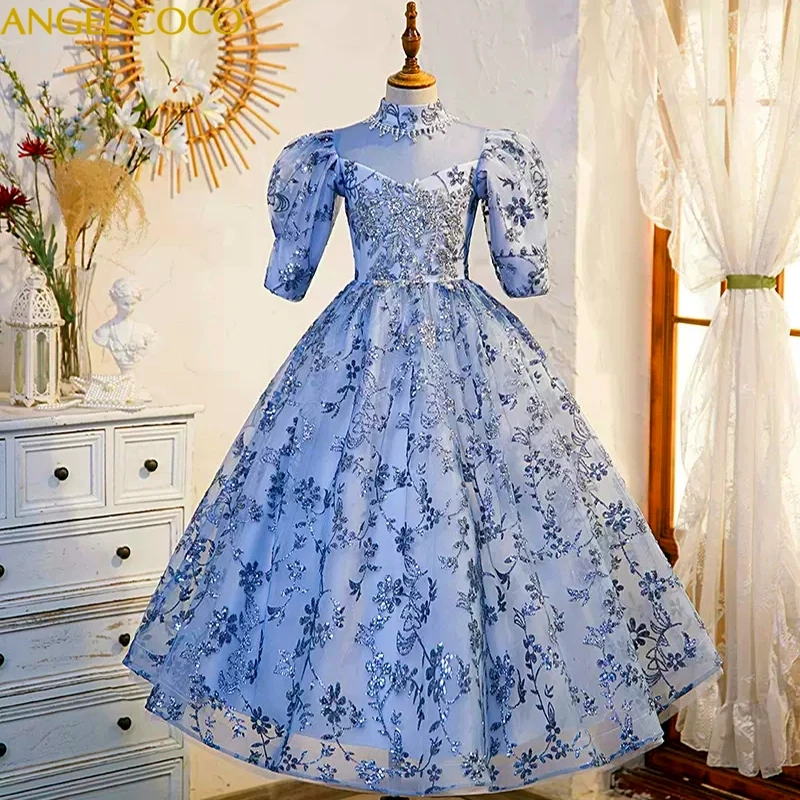 

Elegant Girl's Dress Pageant Dresses For Children Princess Dress Piano Costume Host High Quality Evening Gown Model Catwalk