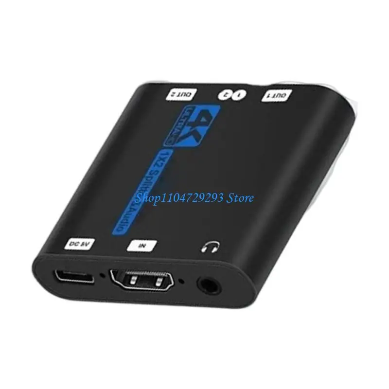 Y2GD Multiple Device High Definition Multimedia Interfaces Splitter 4K60Hz Resolution Sound Separation Technology USB Cable