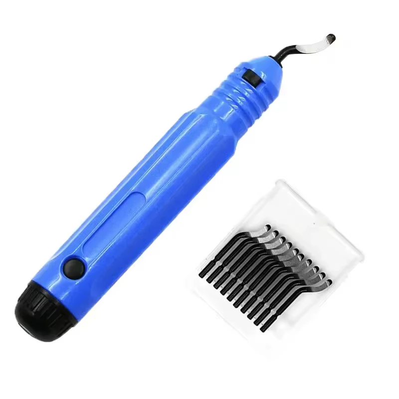 Deburring Tool Kit Scraper Knife Trimming Knife Rotary Burr Remover Hand Tool For Wood Plastic Aluminum Copper Steel Model Set