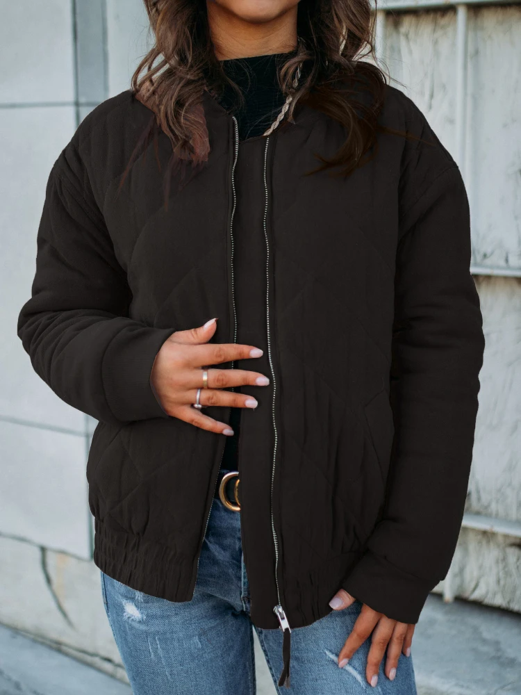 Cappotti donna inverno 2022 vestiti giacca Bomber vestiti di cotone addensato sciolto Top moda Top 2022 donne Streetwear
