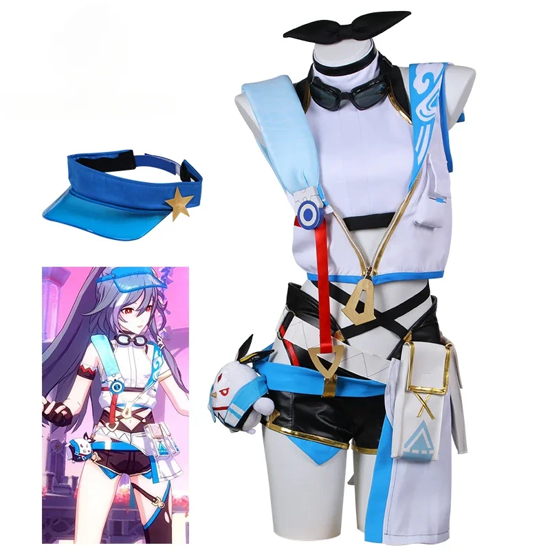 [Customized] Game Honkai:Star Rail 3 Circle of Life Herrscher of Sentience Cosplay Costume Halloween outfits Women Swimwear