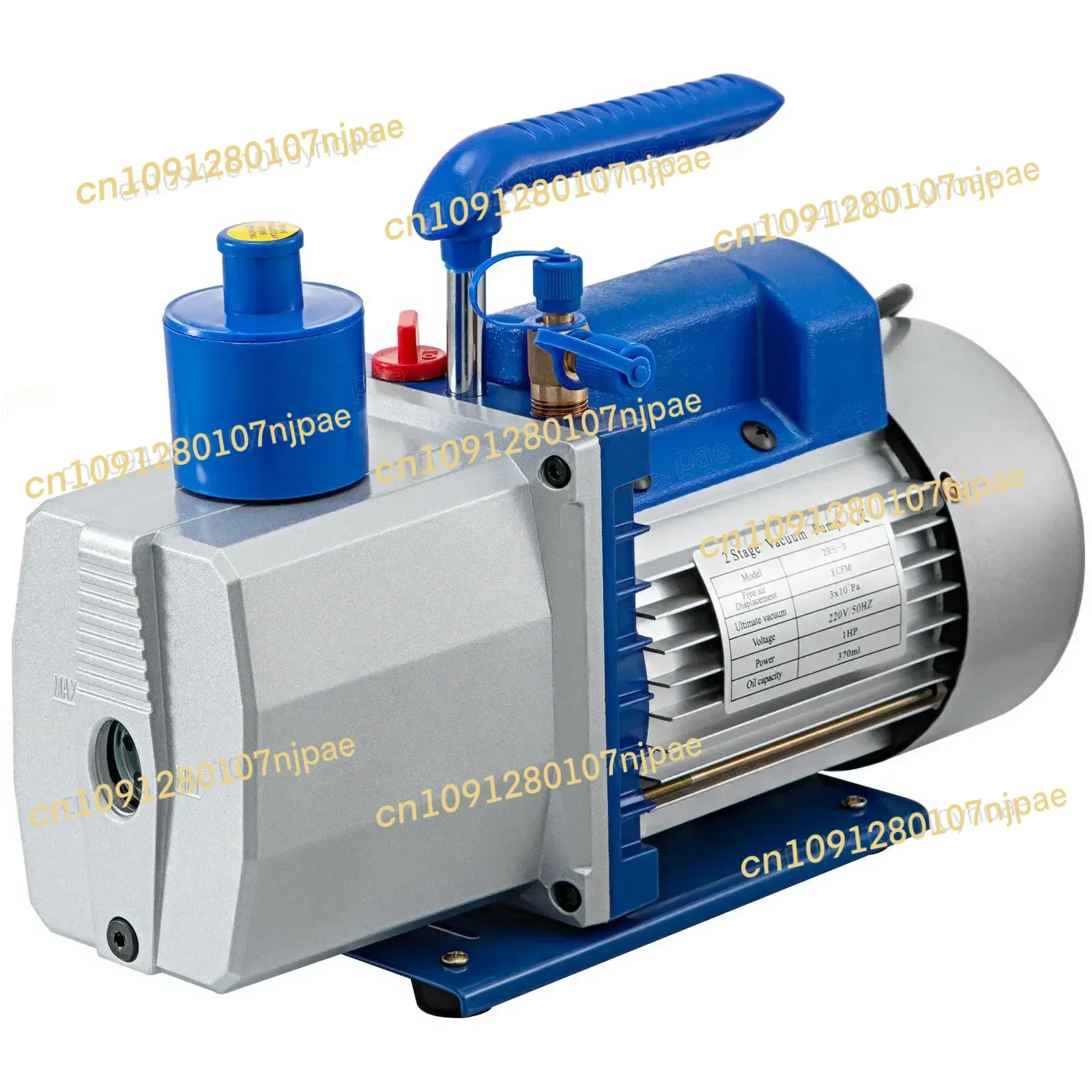 

In Stock 8 CFM Refrigerant vacuum pump 2-stage 226L / min 0.3Pa 1440RPM air conditioning