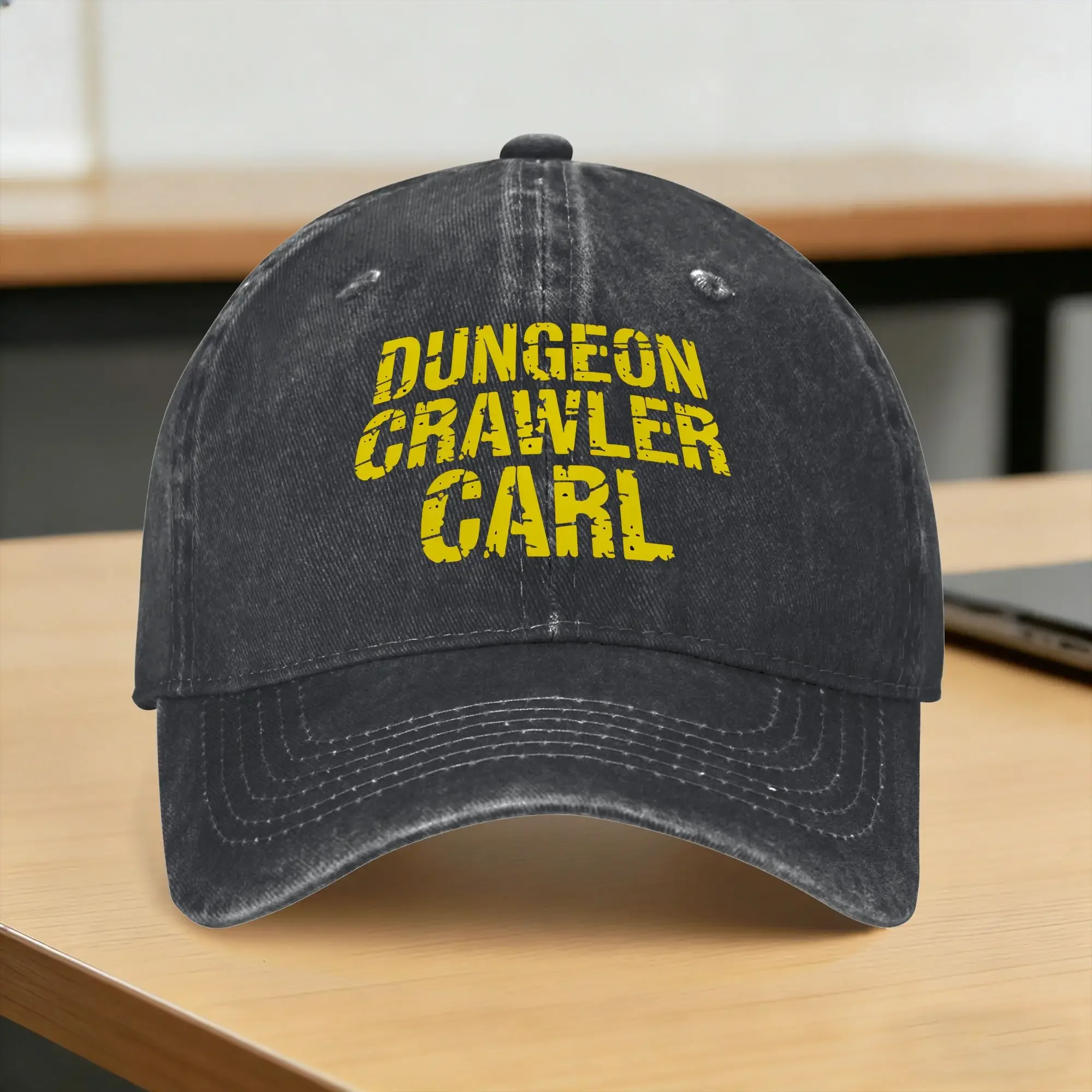 Dungeon Crawler Carl Casual Baseball Cap Outdoor Sports Trucker Hat Summer Sun-Proof Unisex Men Streetwear Snapback Cap