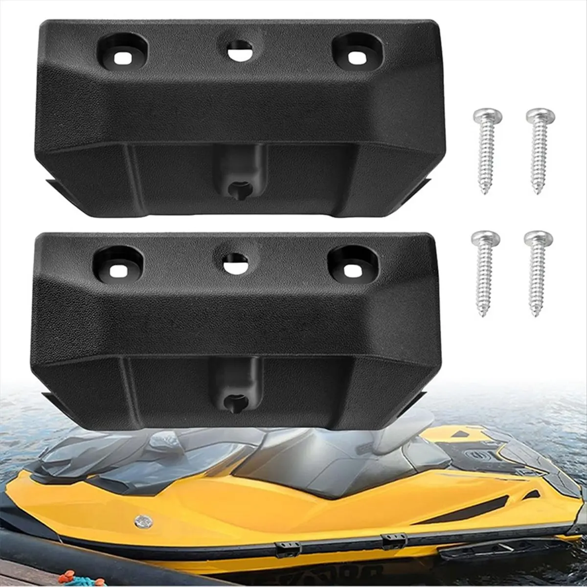 #45U Insert Bumper,Snap in Bumpers/Fenders Kit Fits for Sea-Doo 295100418 295100729 (plastic)
