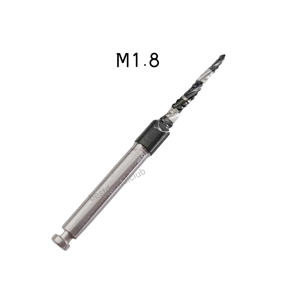 Dental Cross Cutter Drill Implant Bone Side Cut Debris Blade M1.8 Fit Lindemann Pointed Head