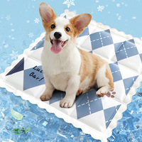 Pet Ice Pad Summer Kennel Sleeping Mat Cooling Gel Pad for Dogs Cats Dirt-resistant and Cool Sleeping Pad Cat Dog Cooling Mat