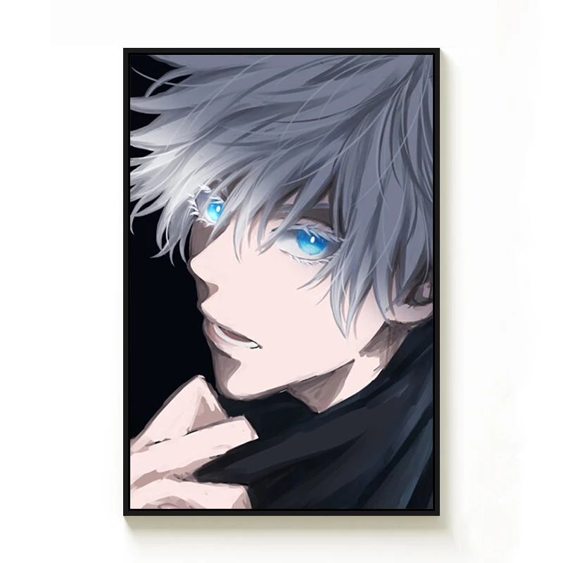 Anime Posters Jujutsu Kaisen Poster Canvas Painting Gojo Satoru/Itadori Yuji Wall Decor Posters Wall Art Room Decor Picture