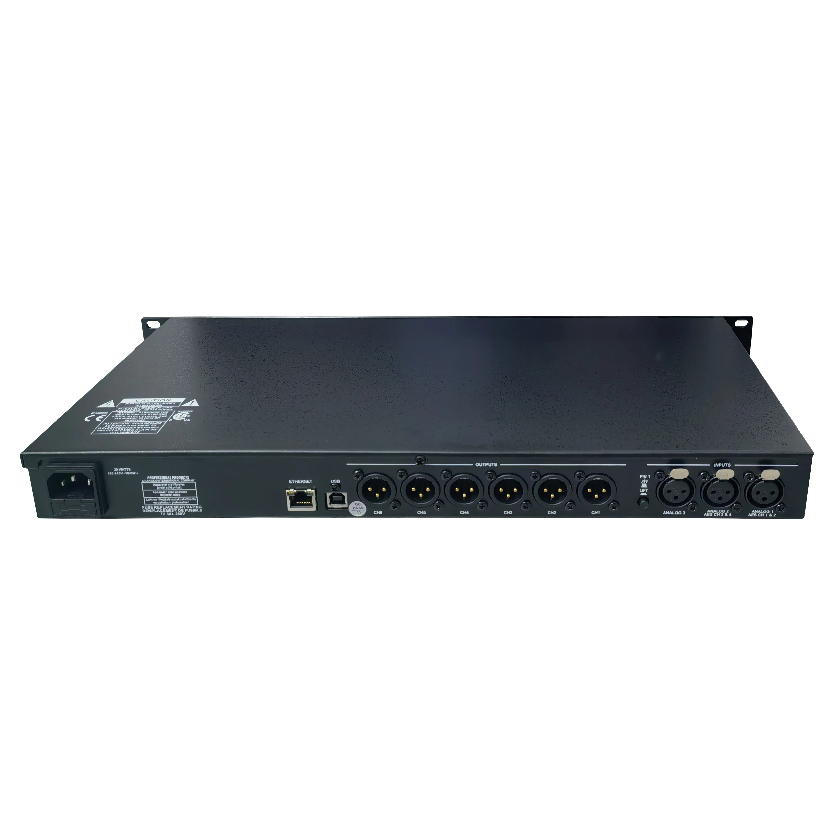 DriveRack VENU-360 Complete Metal Audio Management System with 3 in 6 Out Effect Processor Impressive Audio Quality