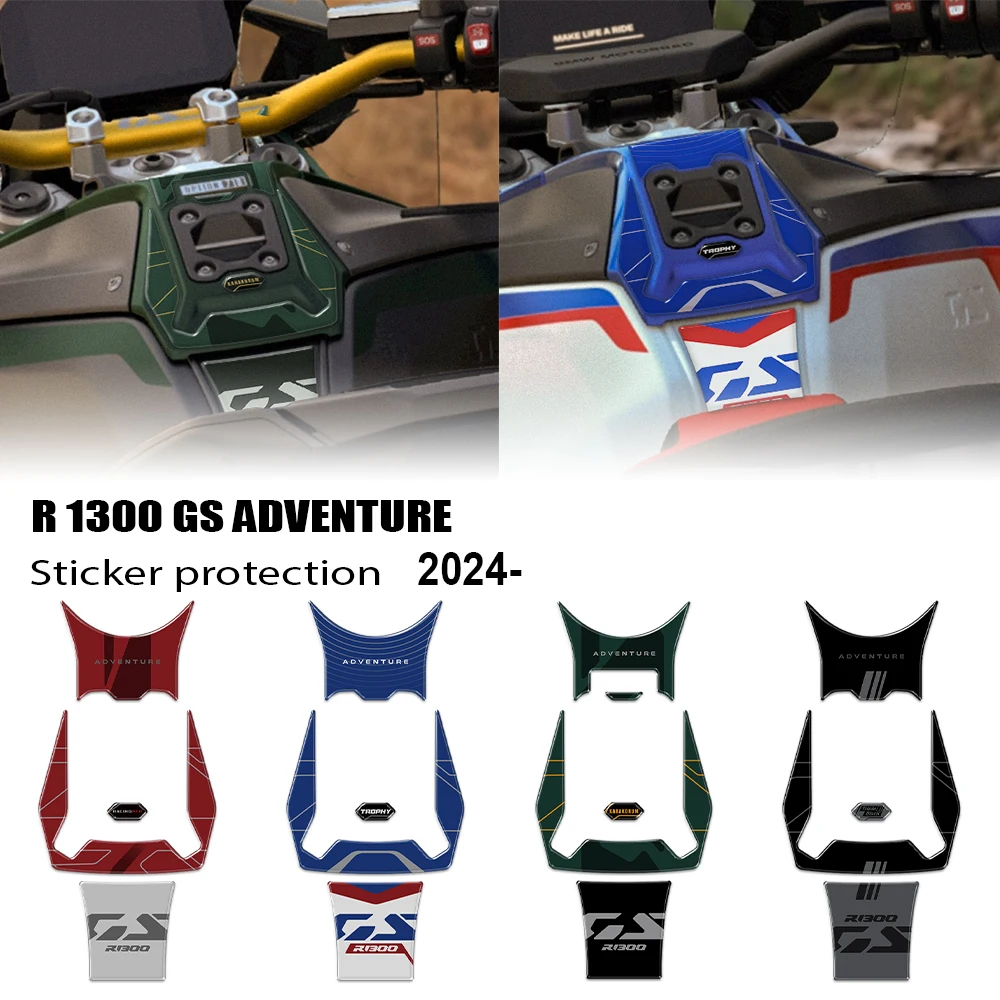 For BMW R1300GS Adventure 2024 2025 Tank Pad 3D Stickers Epoxy Sticker Protection Kit Fuel Tank Protector