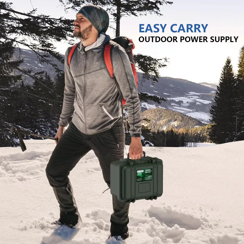 2026 بلوتوث 12 فولت 80 أمبير 100 أمبير 140 أمبير 200 أمبير بطارية حزمة 12 فولت ليثيوم محطة طاقة محمولة للقوارب الخارجية