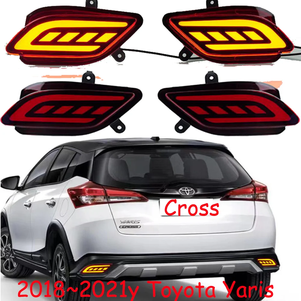 car accessories bumper tail light for Toyota yaris cross rear light taillight Reflector LED 2018~2021y Yaris Cross fog lamp