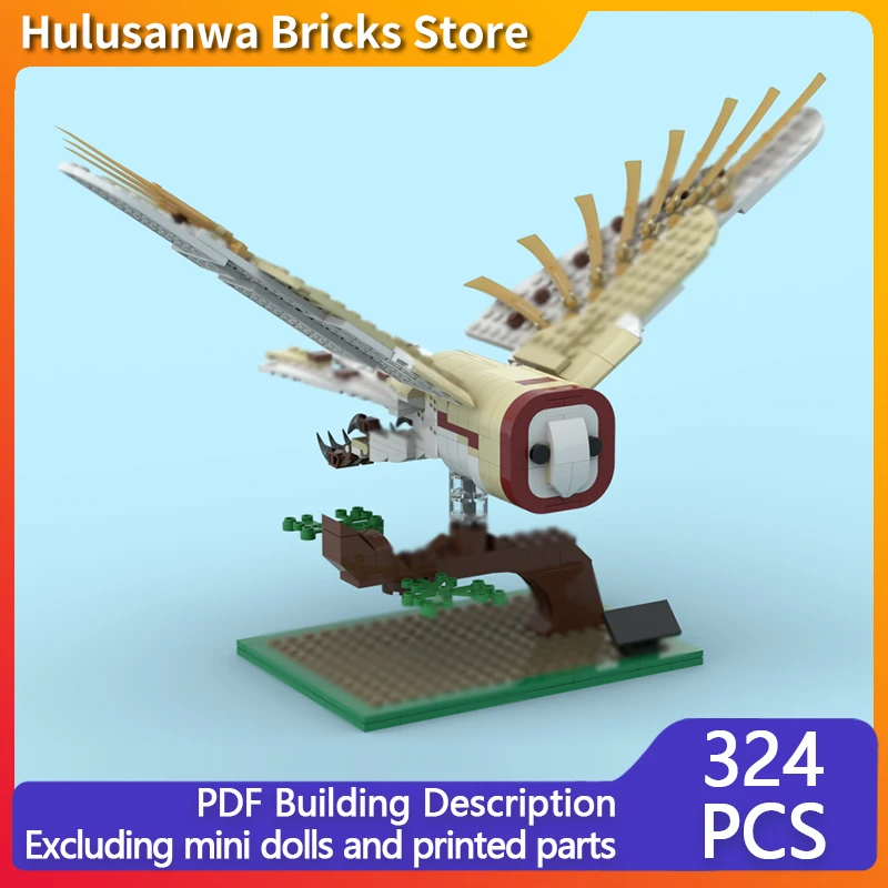 クリエイターズアニマルシリーズモデル-moc-ビルディングブロック野生動物バーンオウルモジュラーテクノロジーギフトホリデーアセンブル子供のおもちゃスーツ