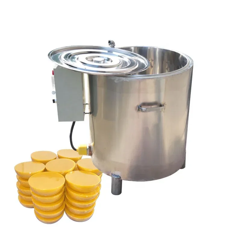 With stirrer round tank wax melting pot/paraffin wax warmer/wax wax heating melting machine