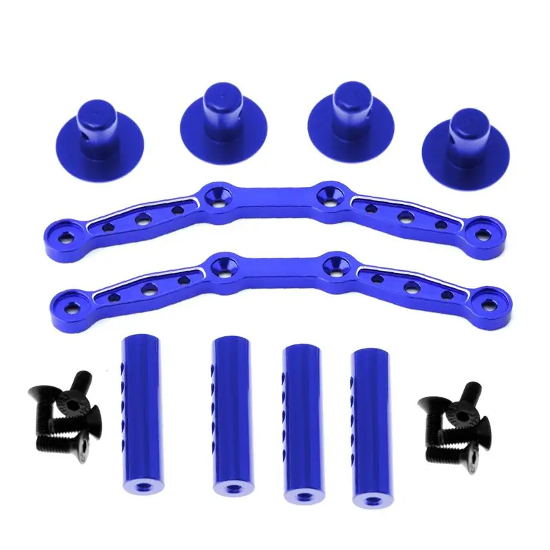 

Металлические крепления для кузова A19Q-RC, передние и задние опорные колонны для радиоуправляемой модели Arrma 1/8 Mojave, запчасти для тюнинга