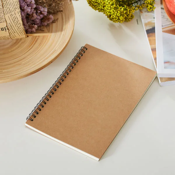 Blank Notebook A5 A6 Spiral Sketchbook Graffiti Notebook Diary Jouranl school supplies 50 Sheets Kawaii korean stationery