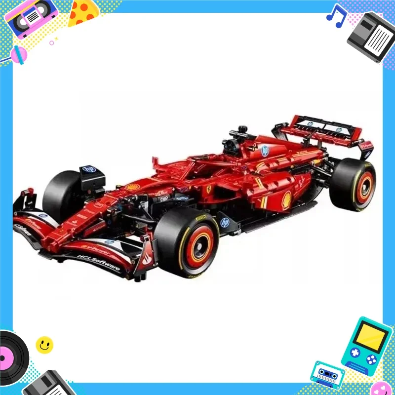nouvelles-briques-de-construction-2025-–-voiture-de-course-formule-1-sf-24-rouge-sportive-42207-–-jouets-de-construction-supercar-urbaine-pour-garcons-–-cadeaux-de-noel