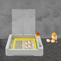 Automatic Egg Incubator 36 Eggs Digital Poultry Hatcher with LED Display Auto Turn Temperature Control for Chicken Duck Quail