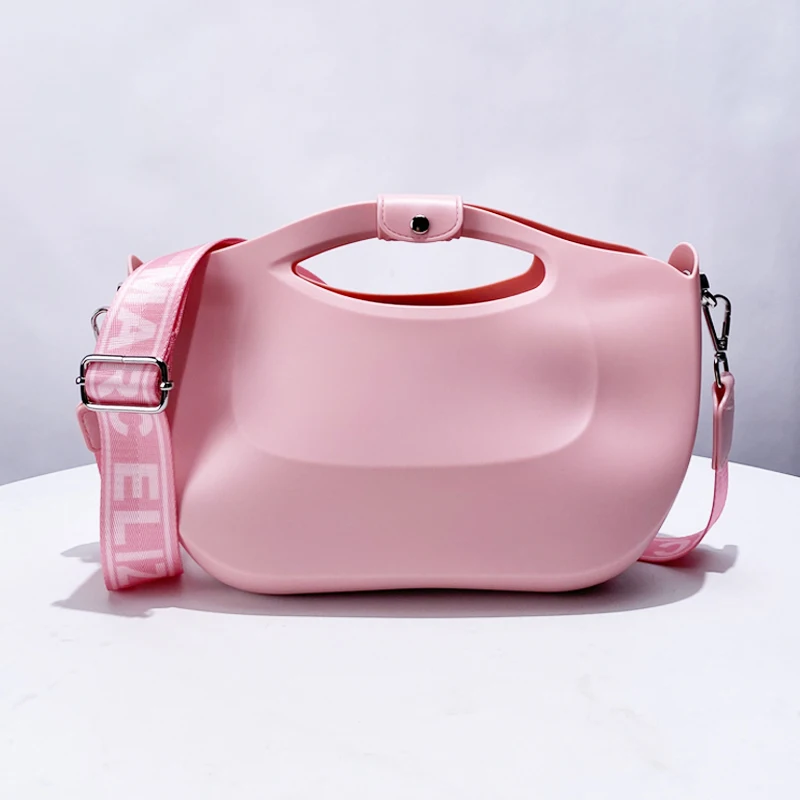 Jelly buns sacos compostos para mulheres bolsas de designer de luxo e bolsas 2024 novo na moda carta decorar alças largas bolsa transversal frete grátis chegada rápida