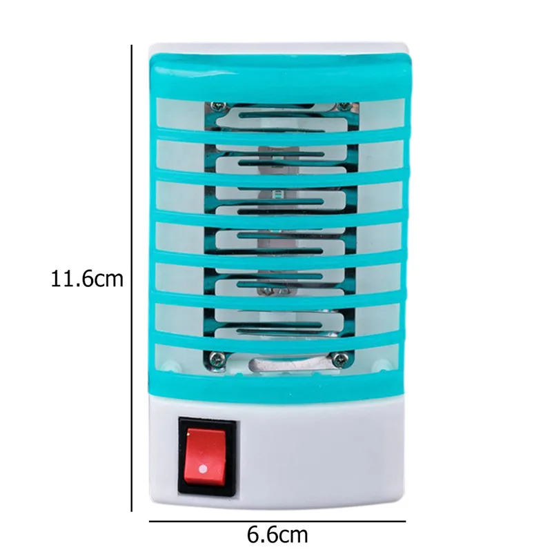 LED Mosquito Killer Lamp EU Plug Electric Mini Night Fly Bug Insect Trap Catcher Light Night Lamp Killer Fly Repellent Lamp Trap