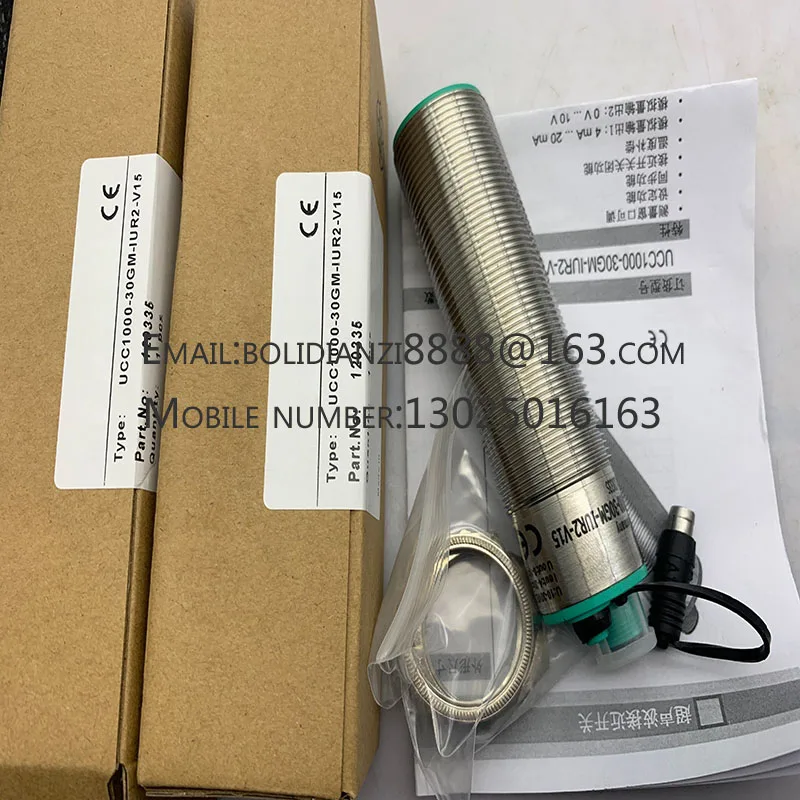 

New ultrasonic sensor UCC500-30GM-IUR2-V15-Y warranty for one year in stock