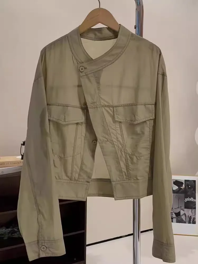 Vêtements de protection solaire légers, amples et respirants pour femmes, nouveau climatiseur d'été de petite taille Ele Long Sve...