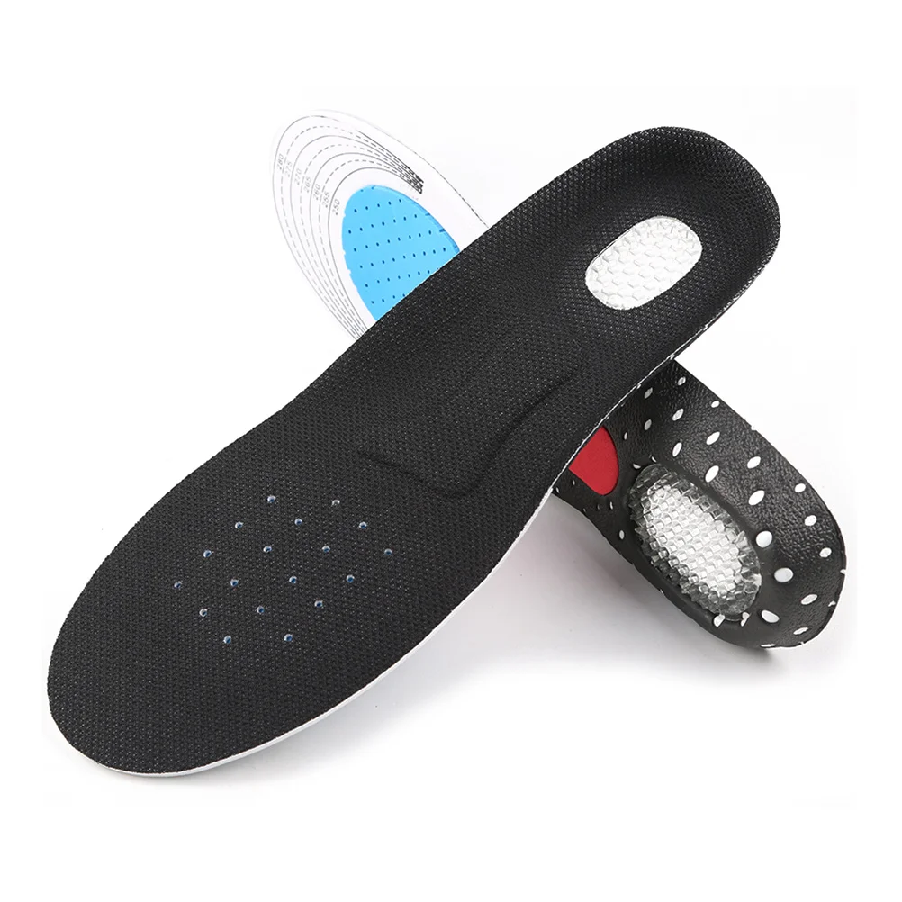 نعال داخلية للأحذية الرياضية للجنسين نعل جل قابل للتنفس من جل السيليكا من مادة إيفا اللاتكس مقاس امتصاص وناعم