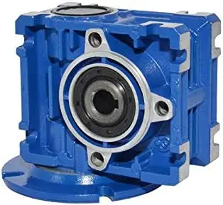 

DC Right Angle Gearbox RV025 Reduction Ratio 1:20 Geared Speed Reducer Head Reversible