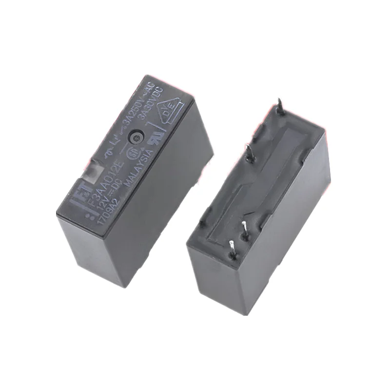 5PCS/Lot Power Relay F3AA005E F3AA012E F3AA024E 5VDC 12VDC 24VDC 4PIN a Group of Normally Open
