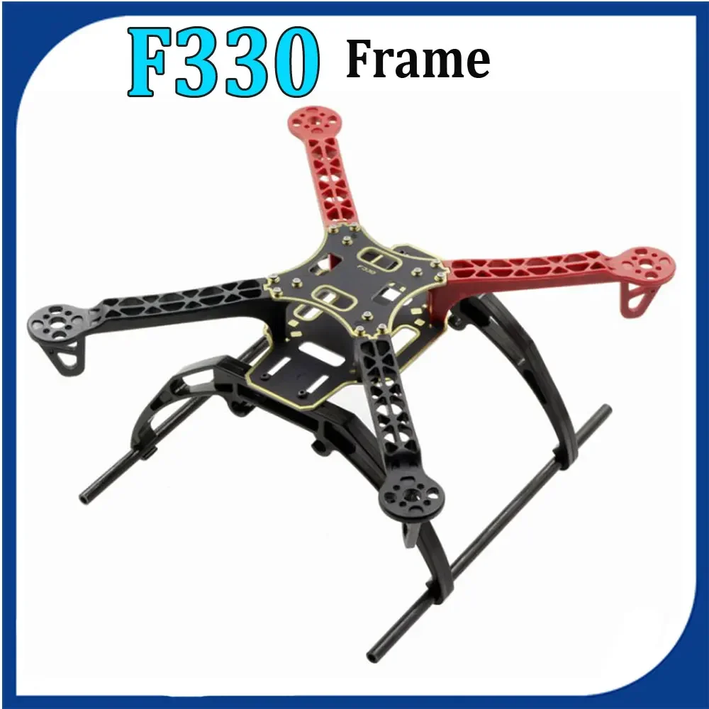 

4 axle RC Quadcopter UFO FPV F330 MultiCopter Frame Airframe Flame Wheel kit Arm Quadcopter Landing Gear 330mm for KK MK MWC