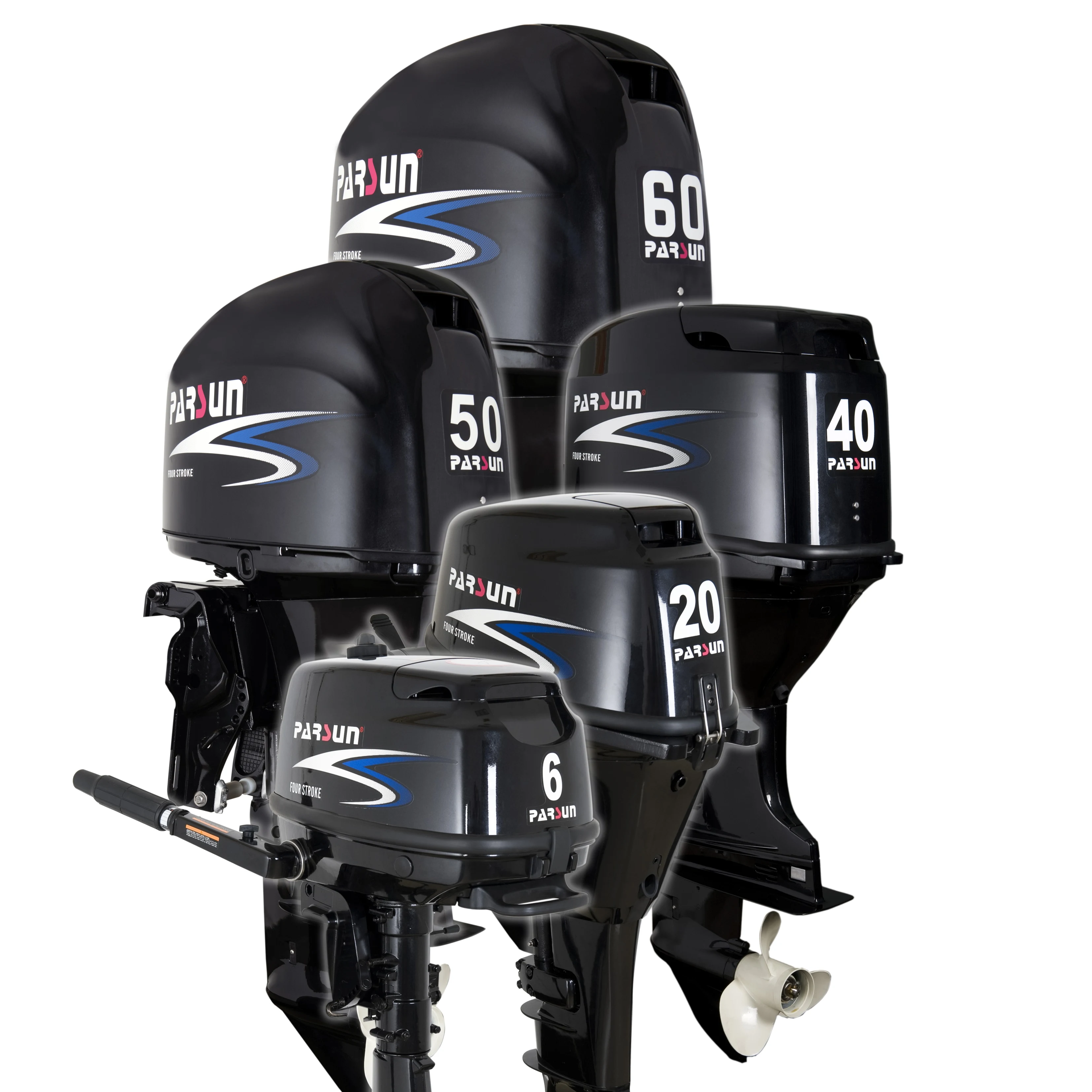 4 Stroke Remote Control 40HP Outboard Engine