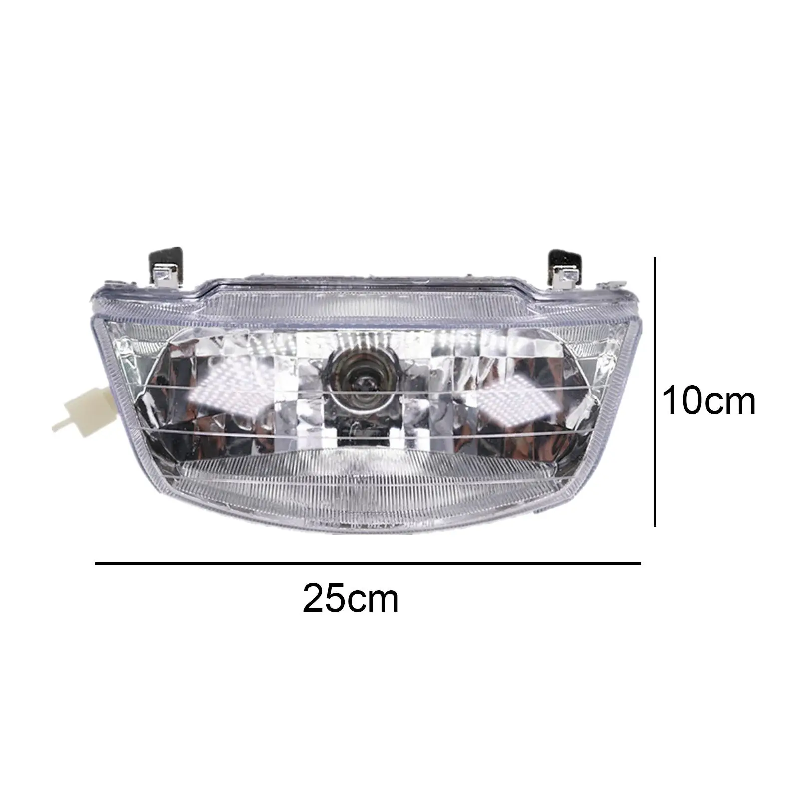 Retro Motorcycle Headlight Assembly High Light Transmittance Headlamp Fit for Yamaha Jog50 ZR Jog 3Yk 3Y Motorcycle Accessories