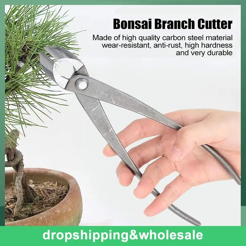 

Bonsai Knob Cutter 8 Inch Stainless Steel Concave Knob Cutter Tree Limb Cutter Bonsai Pruning Gardening Tools for Deadheading