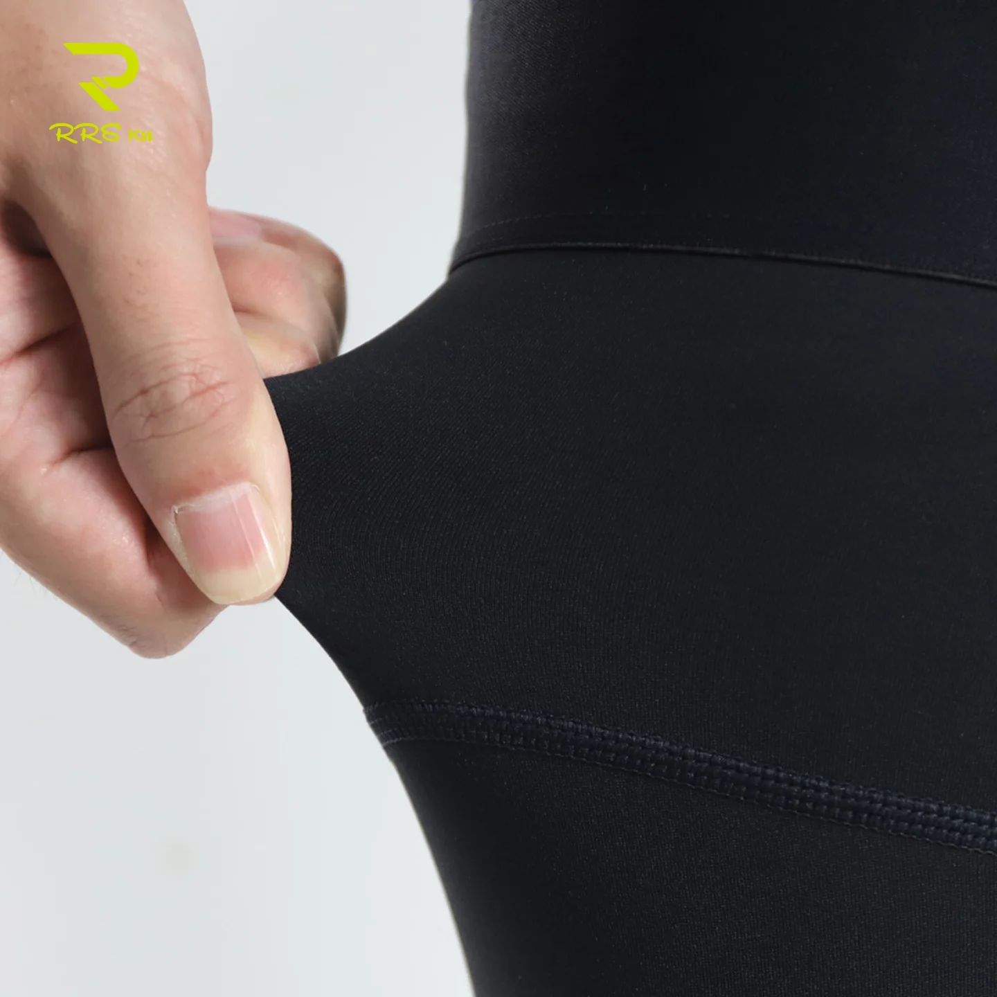 RRSkit Calentadores de piernas de ciclismo con forro polar de invierno Protección térmica de rodilla A prueba de viento Seguridad deportiva para clima frío