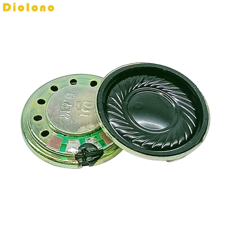 0.5w 8ohm alto-falante 8r 20mm mini orador redondo diâmetro espessura 5mm pequeno chifre campainha alto-falante
