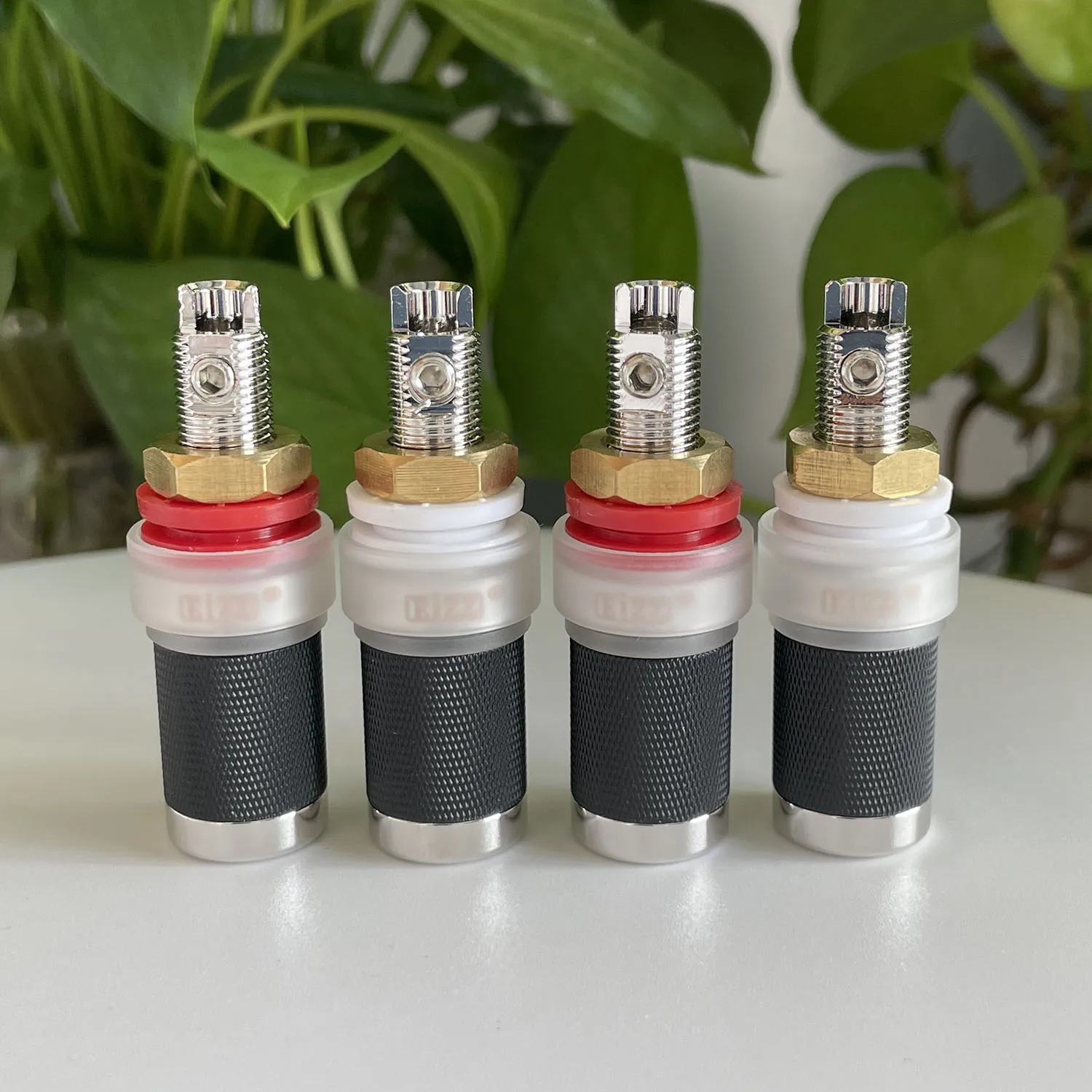 EIZZ Terminal głośnikowy Binding Post EZ-302 EZ-303A 24K pozłacana wtyczka bananowa Jack złącze wtykowe wzmacniacz audio HIFI DIY — zdjęcie produktu 6