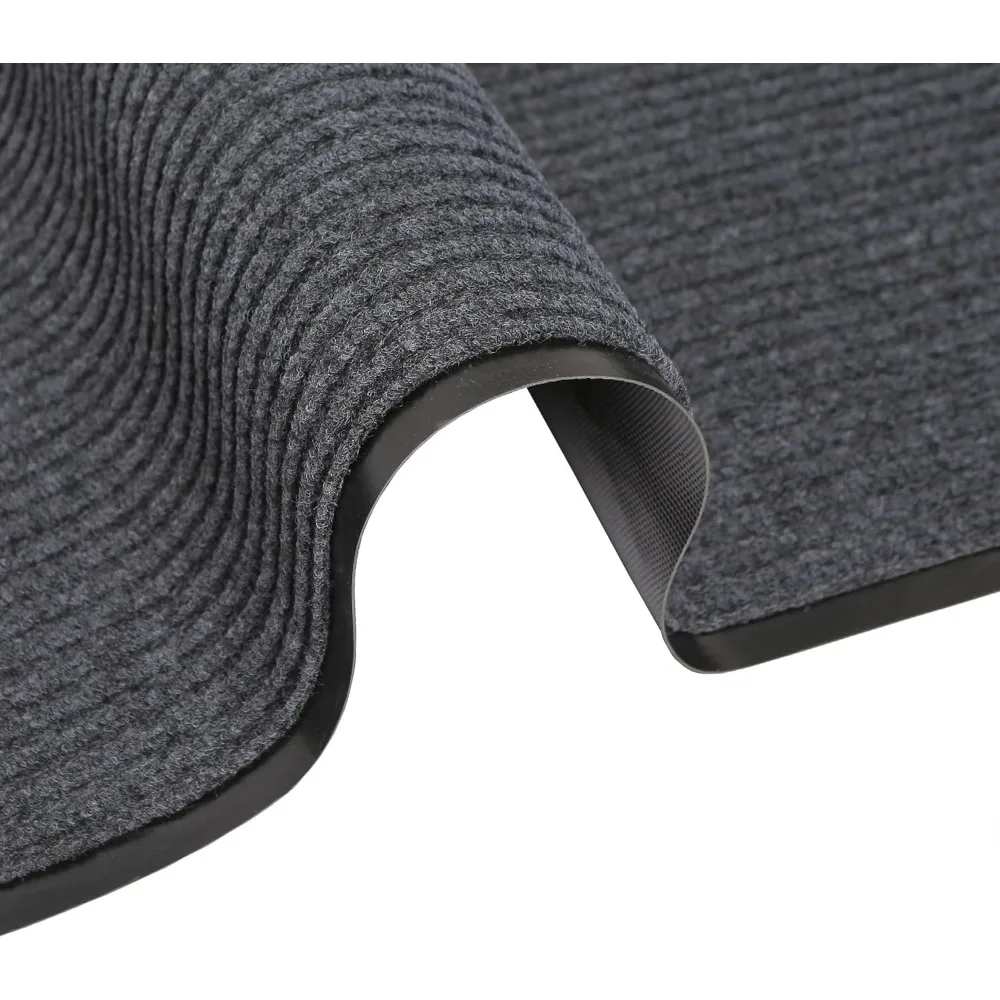 

10x3 Feet Non-Slip Indoor/Outdoor Runner Rug with Rubber Backing for Low Pile Carpet and Commercial Use