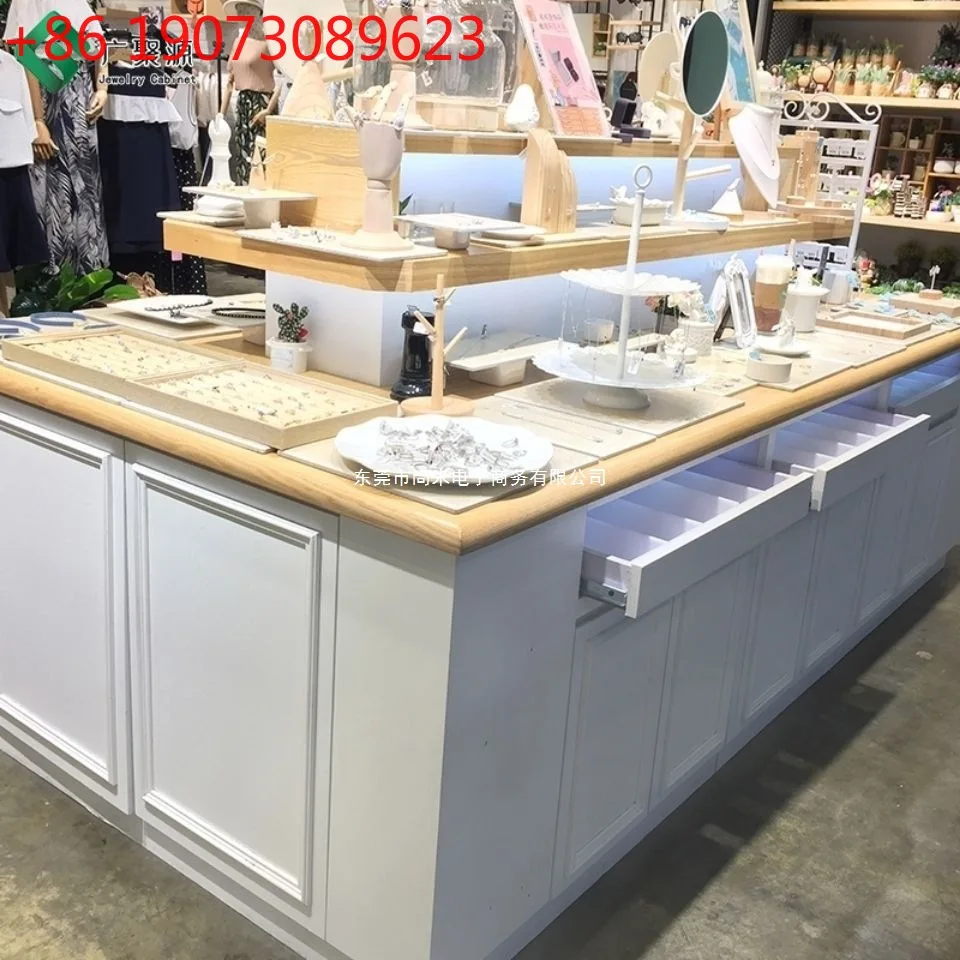 

Шкаф-витрина Nakajima, интернет-знаменитости, твердая древесина, стенд Nakajima, витрина для магазина косметической одежды