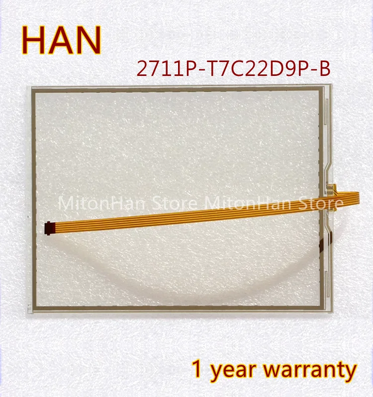 2711P-T7C22D9P 2711P-T7C22D9P-B 2711P-T7C22D9P-A Touch Panel Screen Glass Digitizer 2711P-T7C22D9P B Protective Film Overlay