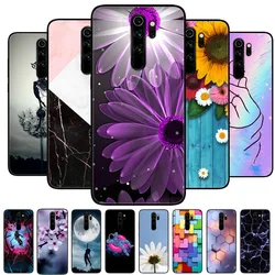 Phone Cover For Xiaomi Redmi Note 8 Pro Case Silicone Lovely Black Bumper Soft TPU Coque for Redmi Note8 Pro 8Pro Shells Fundas