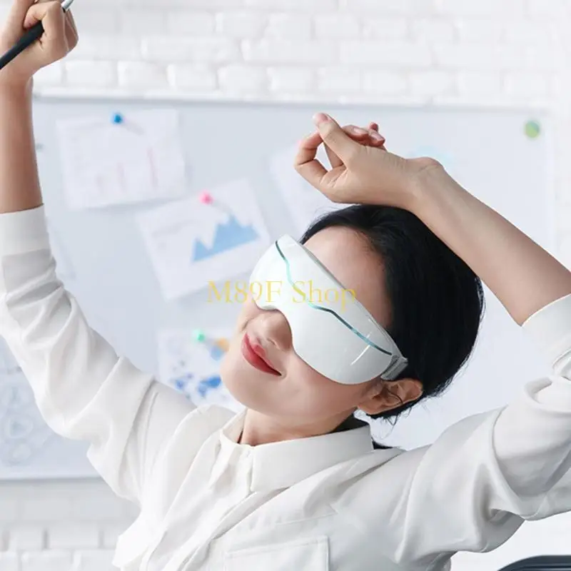 M89F Eye Spa Relaxation Machine With Fast Charging Heat And Cold Setting For Daily Eye Care