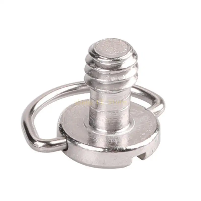 M5TD 10pcs 1/4 камеры винт для быстрого выпуска пластины 1/4 дюйма складного кольца D-кольца