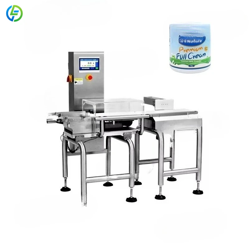 Customized Stainless Steel Conveyor Weighing Scales Weight Checking Machine Automatic Check Weigher for Food Industry