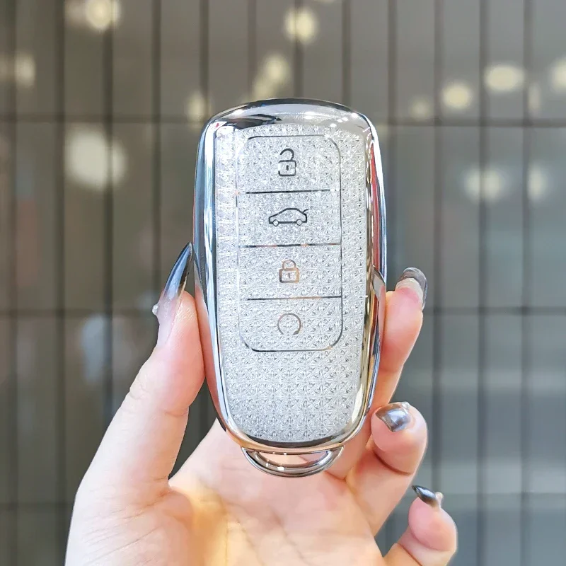 

Suitable for Chery Tiggo 8pro Keycase Arrizo 8 Tiggo 9 7plus Exeed Rx Omoda 5 TJ-1 Fulwin a8 Keycover Keyshell Keychain car keys