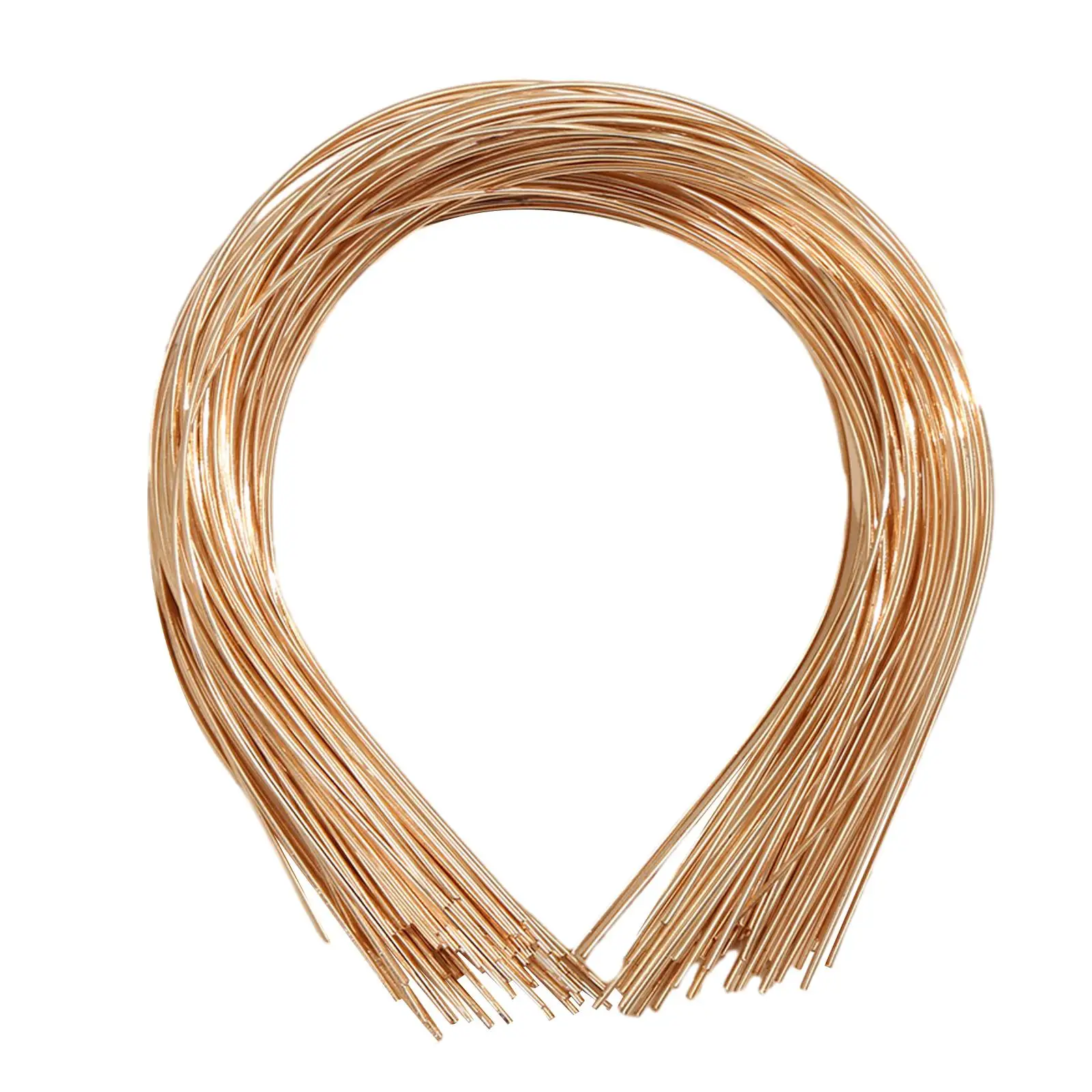 Skinny Blank Hard Metal Headbands for Bulk DIY Hair Band Crafts Set for Girls and Women’s Use 5