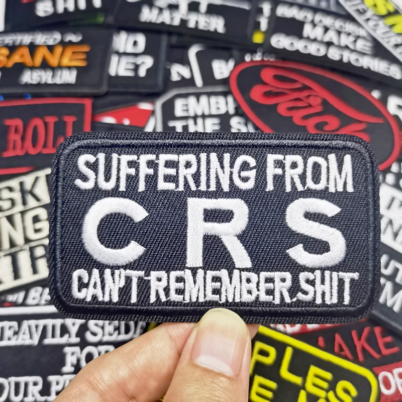 10/20/30/50 stücke viel Patches für Kleidung Eisen auf Buchstaben nähen blau rot gold schwarz weiß gestickte Packung Bulk Großhandel Sets gemischt – Detail 10